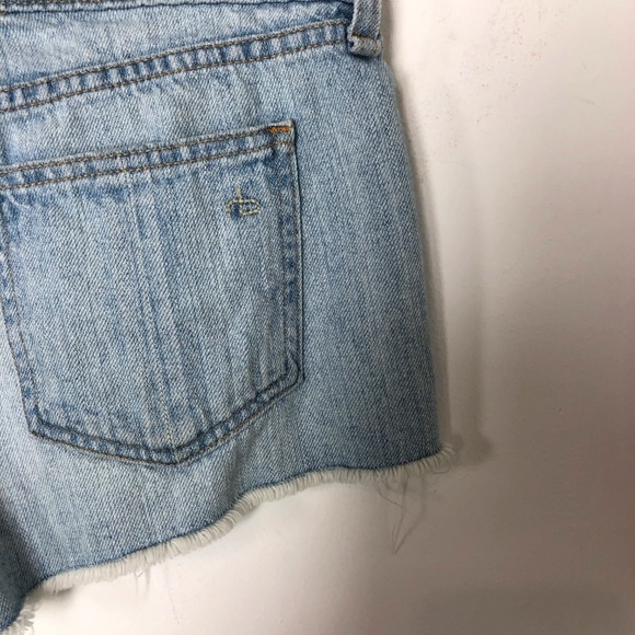 Rag & Bone Mila Highbury Light Cut-Off Jean Shorts - Picture 8 of 8